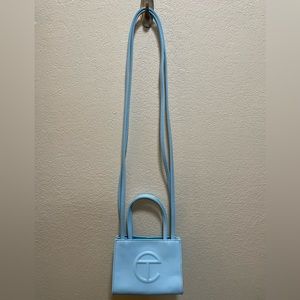 Telfar Shopping Bag Small Pool Blue